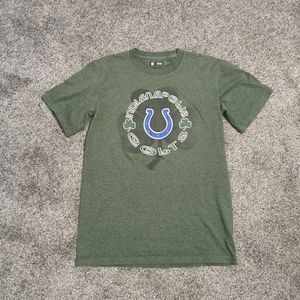 NFL Team Apparel green T-shirt Indianapolis Colts St. Patrick's day clover leaf